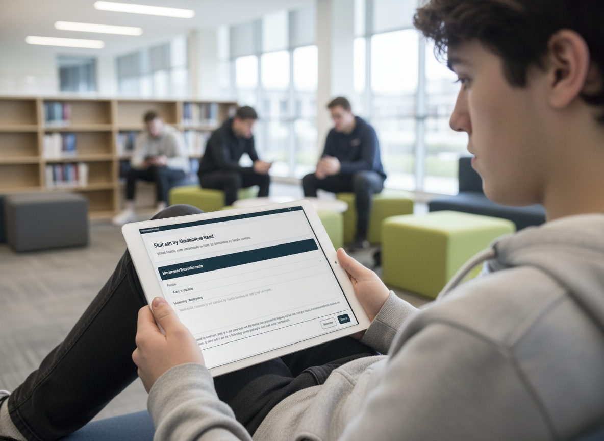 Student + PleinRaad tabletskoot